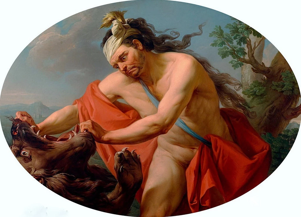 Ercole e il leone - - Royal Castle, Warsaw